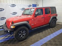 Salvage cars for sale from Copart Tifton, GA: 2018 Jeep Wrangler Unlimited Sport