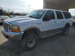 Ford Excursion salvage cars for sale: 2000 Ford Excursion Limited