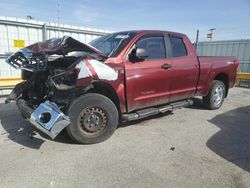 Salvage trucks for sale at Dyer, IN auction: 2007 Toyota Tundra Double Cab SR5