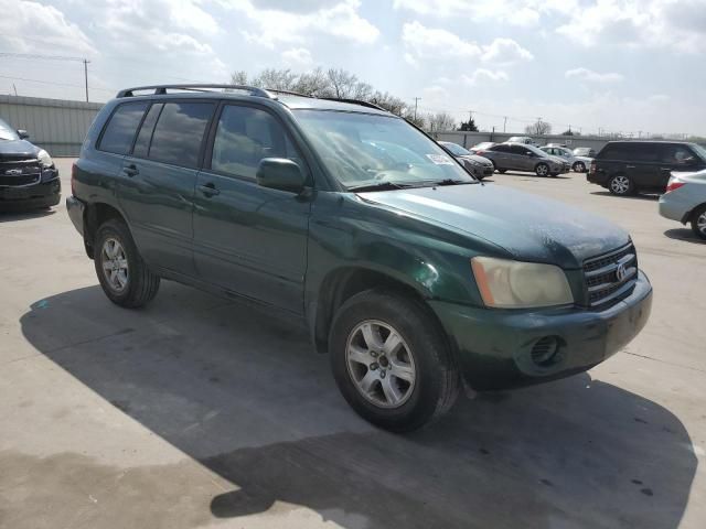 2002 Toyota Highlander Limited