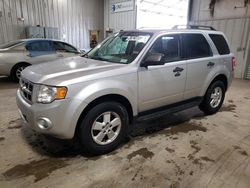 Ford Escape XLT salvage cars for sale: 2011 Ford Escape XLT