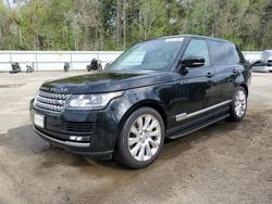 Land Rover salvage cars for sale: 2015 Land Rover Range Rover Supercharged