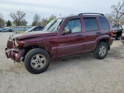 Jeep Liberty Vehiculos salvage en venta: 2002 Jeep Liberty Limited