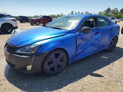 Lexus IS salvage cars for sale: 2007 Lexus IS 250