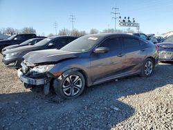 Salvage cars for sale from Copart Columbus, OH: 2018 Honda Civic LX
