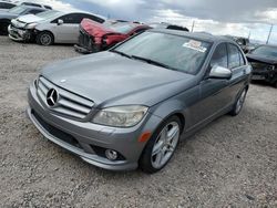 Mercedes-Benz salvage cars for sale: 2009 Mercedes-Benz C 350