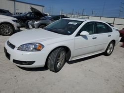 Chevrolet salvage cars for sale: 2010 Chevrolet Impala LTZ