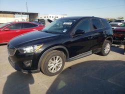 Salvage cars for sale at Grand Prairie, TX auction: 2015 Mazda CX-5 Touring