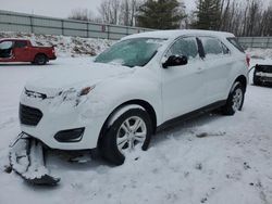 Chevrolet salvage cars for sale: 2016 Chevrolet Equinox LS