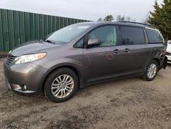 Toyota Sienna XLE salvage cars for sale: 2014 Toyota Sienna XLE