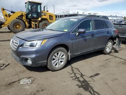 Subaru Outback salvage cars for sale: 2017 Subaru Outback 2.5I Premium