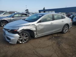 Salvage cars for sale at Woodhaven, MI auction: 2017 Chevrolet Malibu Premier