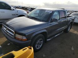 Dodge Dakota salvage cars for sale: 2004 Dodge Dakota Quad Sport