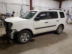 Salvage cars for sale from Copart Billings, MT: 2015 Honda Pilot LX