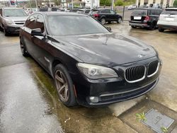 Salvage cars for sale at Lebanon, TN auction: 2012 BMW 750 LXI