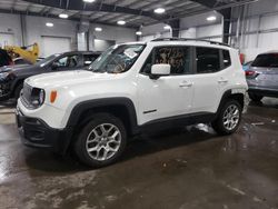 Salvage cars for sale at Ham Lake, MN auction: 2017 Jeep Renegade Latitude