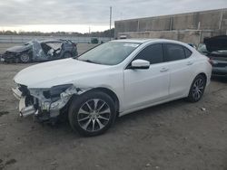 Salvage cars for sale at Fredericksburg, VA auction: 2015 Acura TLX