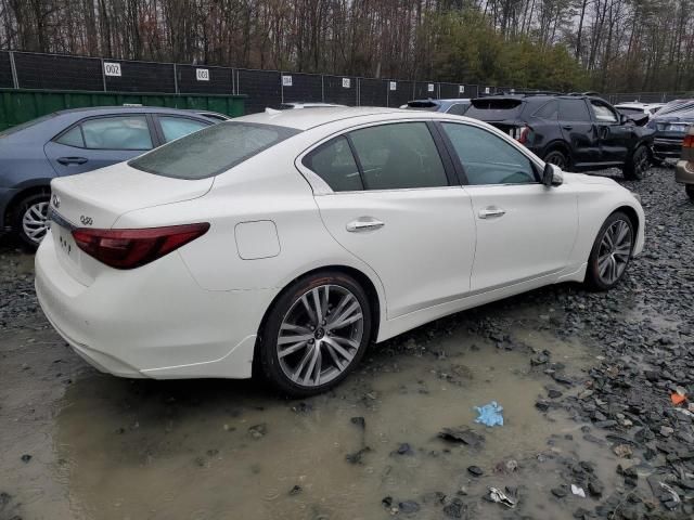 2021 Infiniti Q50 Sensory