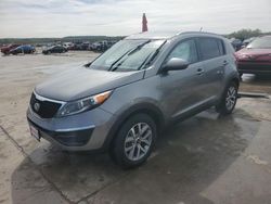 Salvage cars for sale from Copart Grand Prairie, TX: 2016 KIA Sportage LX