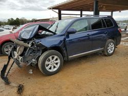 Toyota Highlander salvage cars for sale: 2013 Toyota Highlander Base