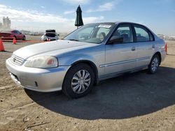 Honda Civic salvage cars for sale: 1999 Honda Civic Base