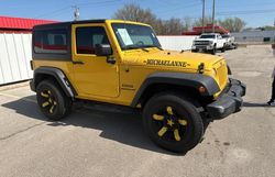 Salvage cars for sale from Copart Oklahoma City, OK: 2015 Jeep Wrangler Sport