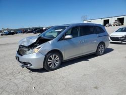 Salvage cars for sale from Copart Kansas City, KS: 2014 Honda Odyssey EXL