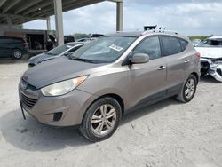 Salvage cars for sale from Copart West Palm Beach, FL: 2011 Hyundai Tucson GLS