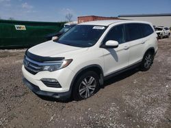 Salvage cars for sale from Copart Hueytown, AL: 2017 Honda Pilot EX