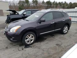 Salvage cars for sale from Copart Exeter, RI: 2013 Nissan Rogue S