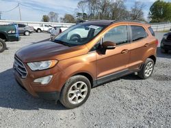 Salvage cars for sale at Gastonia, NC auction: 2018 Ford Ecosport SE