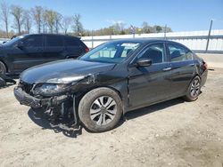 Honda salvage cars for sale: 2013 Honda Accord LX