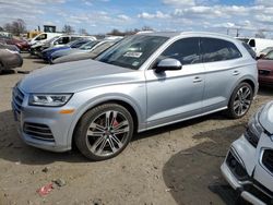 Audi SQ5 salvage cars for sale: 2018 Audi SQ5 Premium Plus