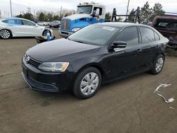 Vehiculos salvage en venta de Copart Denver, CO: 2014 Volkswagen Jetta SE