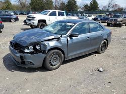 Salvage cars for sale from Copart Madisonville, TN: 2013 Volkswagen Jetta SE