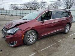 Salvage cars for sale at Moraine, OH auction: 2017 Chrysler Pacifica Touring L