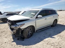 Salvage cars for sale at Haslet, TX auction: 2017 Infiniti QX60