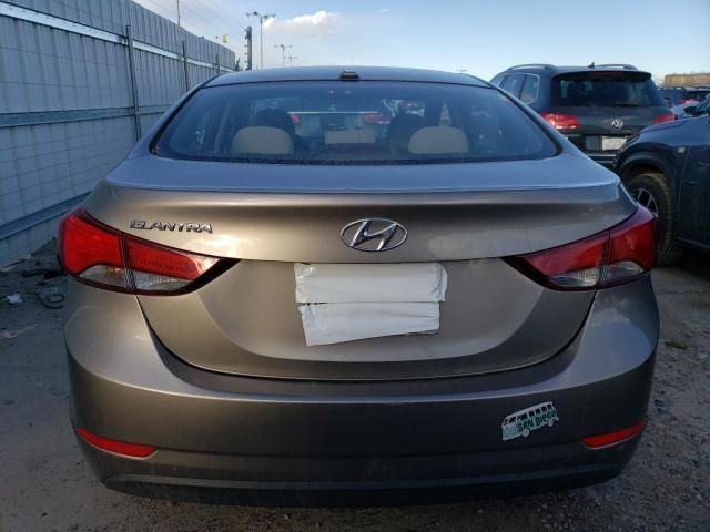 2016 Hyundai Elantra SE