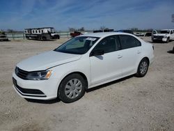 Salvage cars for sale from Copart Kansas City, KS: 2016 Volkswagen Jetta S