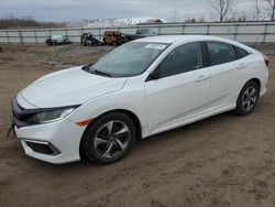 Honda salvage cars for sale: 2019 Honda Civic LX