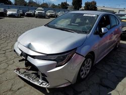 Salvage cars for sale from Copart Martinez, CA: 2022 Toyota Corolla LE