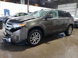 Ford Edge Limited salvage cars for sale: 2011 Ford Edge Limited