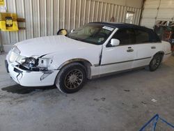 Salvage cars for sale at Abilene, TX auction: 2001 Lincoln Town Car Signature