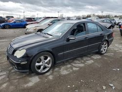 Salvage vehicles for parts for sale at auction: 2007 Mercedes-Benz C 230