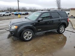 Salvage vehicles for parts for sale at auction: 2008 Ford Escape Limited