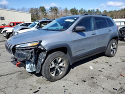 Jeep Cherokee salvage cars for sale: 2014 Jeep Cherokee Trailhawk