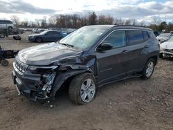 Salvage cars for sale from Copart Chalfont, PA: 2022 Jeep Compass Latitude