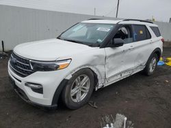Salvage cars for sale at New Britain, CT auction: 2021 Ford Explorer XLT