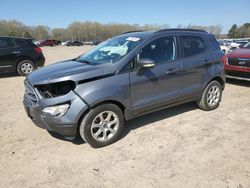 Salvage cars for sale at Conway, AR auction: 2018 Ford Ecosport SE