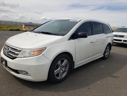 Salvage cars for sale at Sacramento, CA auction: 2013 Honda Odyssey Touring